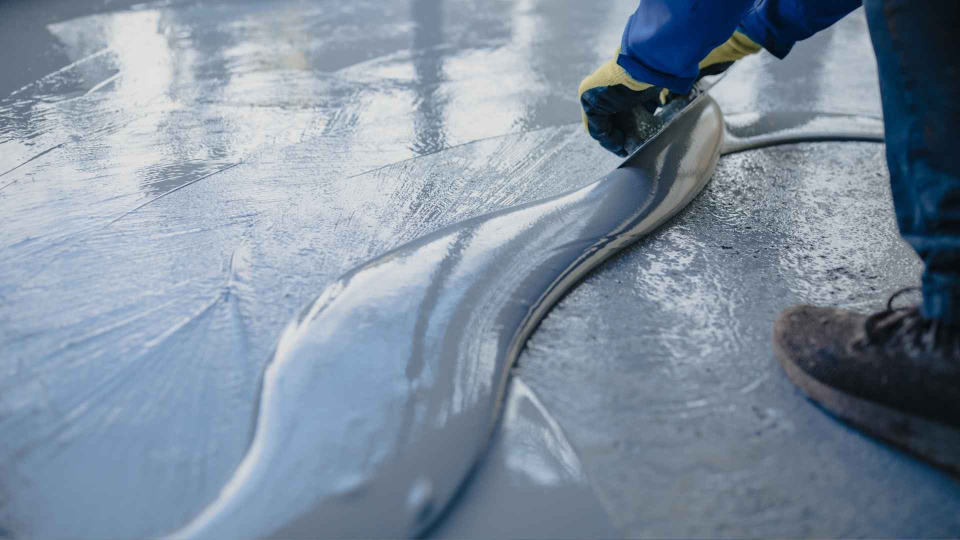 amazing looking epoxy floor