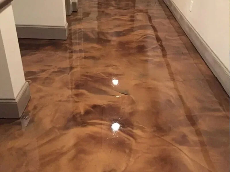 new commercial epoxy floor