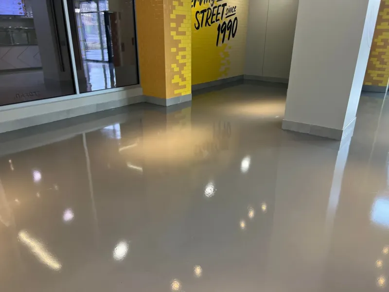 residential metallic epoxy floor